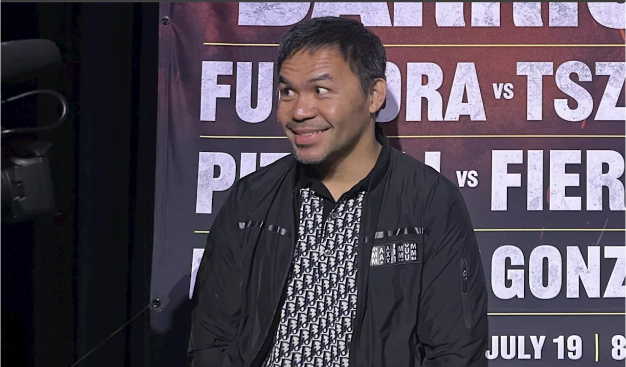 Manny Pacquiao: 'The book of politics is closed'