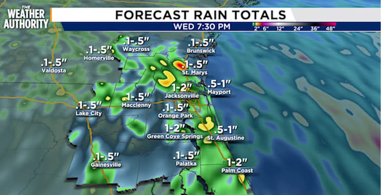 Preparing for wet weather: Wednesday’s impacts include heavy rains, gusty winds