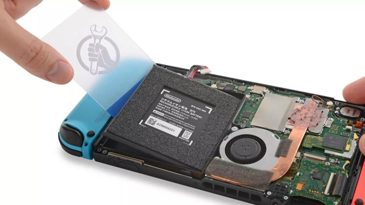 Nintendo est toujours à la traîne en matière de réparabilité