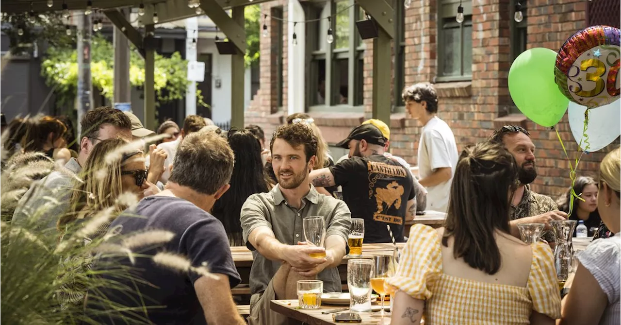 Australians are holding back on spending – until it comes to having a drink