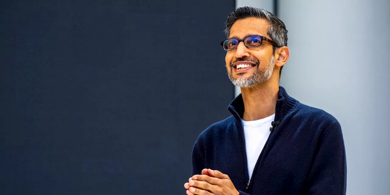 Sundar Pichai is vibe coding: 'I wish I could do more'