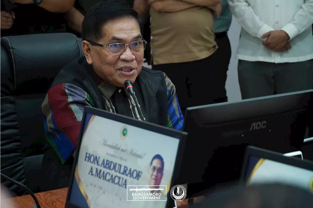 BARMM Chief Minister Macacua extends Eid'l Adha greetings