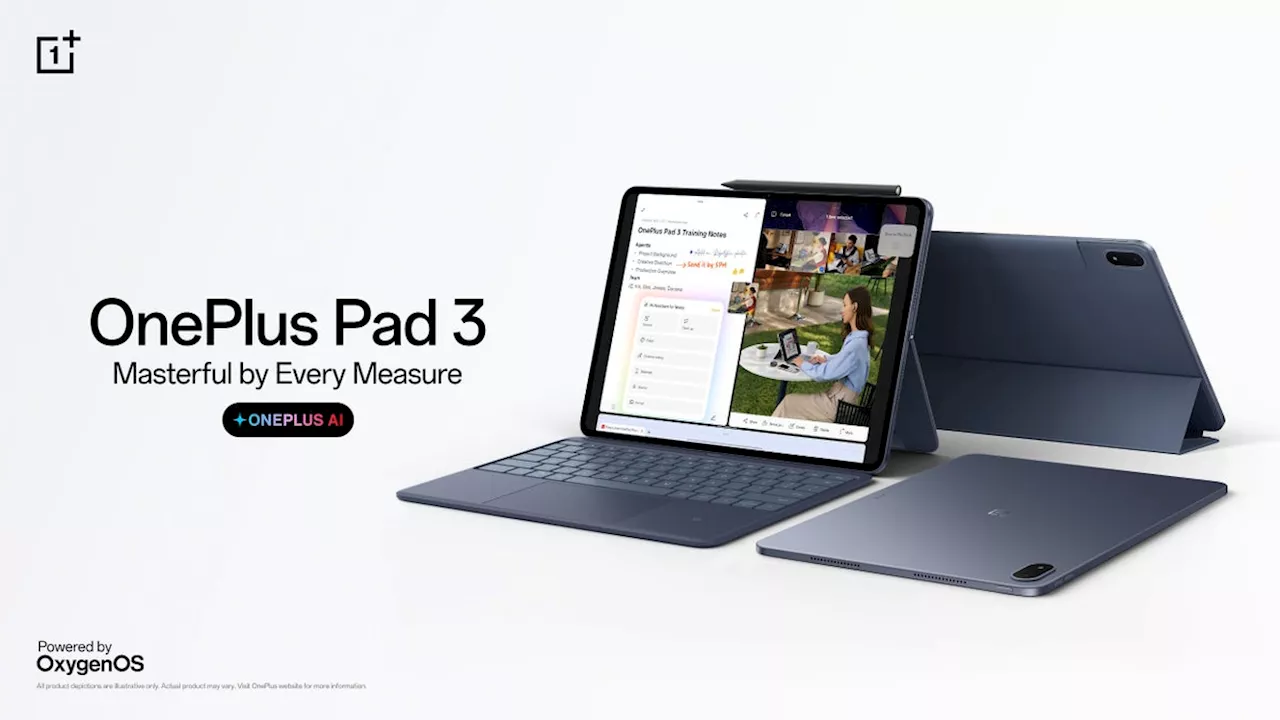 The OnePlus Pad 3 lands – sleek, smart, and seriously powerful