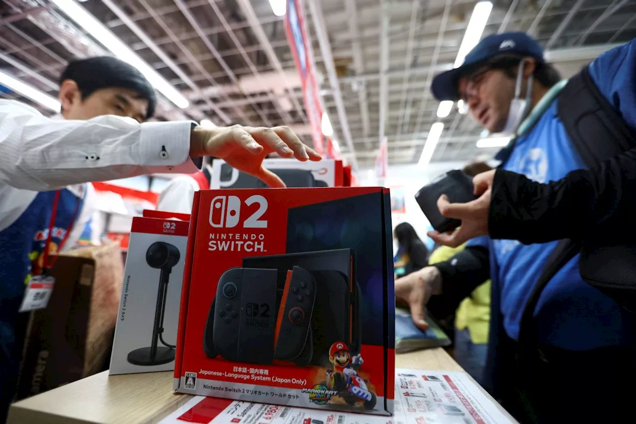 Gamers line up for Nintendo Switch 2 launch with global shortfall expected