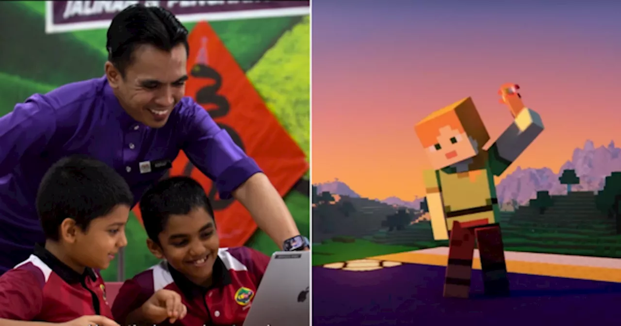 2 Primary School Students Build AI Bot That Teaches Kids Science In 'Minecraft'