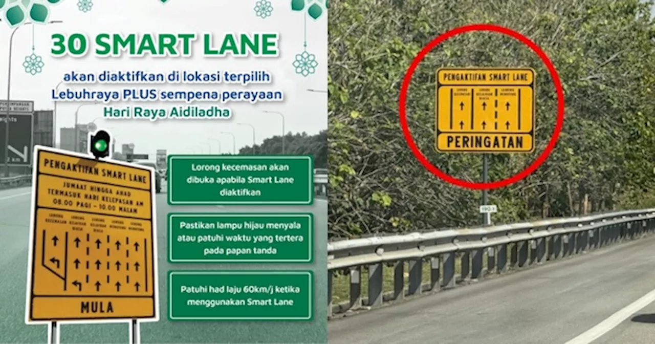Ini Senarai Penuh 30 Smart Lane Di Lebuhraya PLUS Diaktifkan Sempena Hari Raya Aidiladha