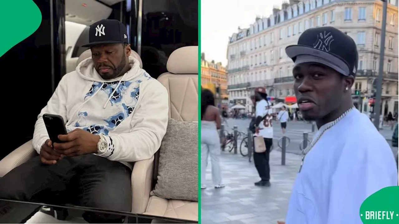 “50 Cent Needs To Hire You”: Rapper 50 Cent’s Lookalike Stopped by Fans for Pictures, SA Stunned