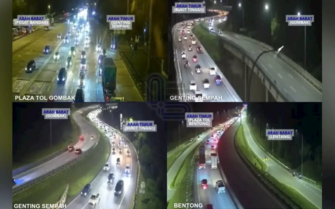Heavy traffic on major highways, delays expected