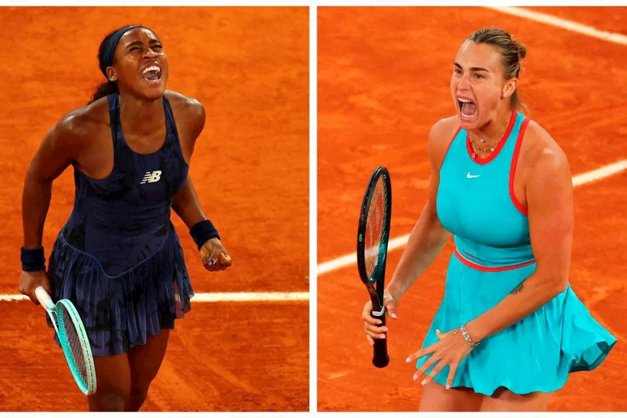 World's top two clash for French Open crown as Sabalenka faces Gauff