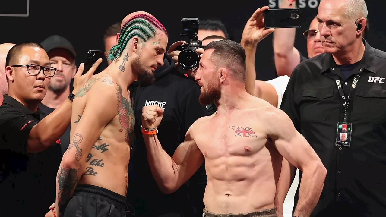 What time is the UFC 316 main event in Australia?
