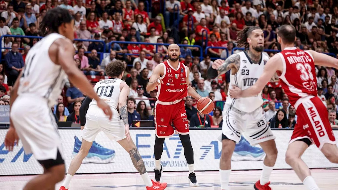 Bologna vince ancora a Milano, è in finale con Brescia. Olimpia, il fallimento ora è completo