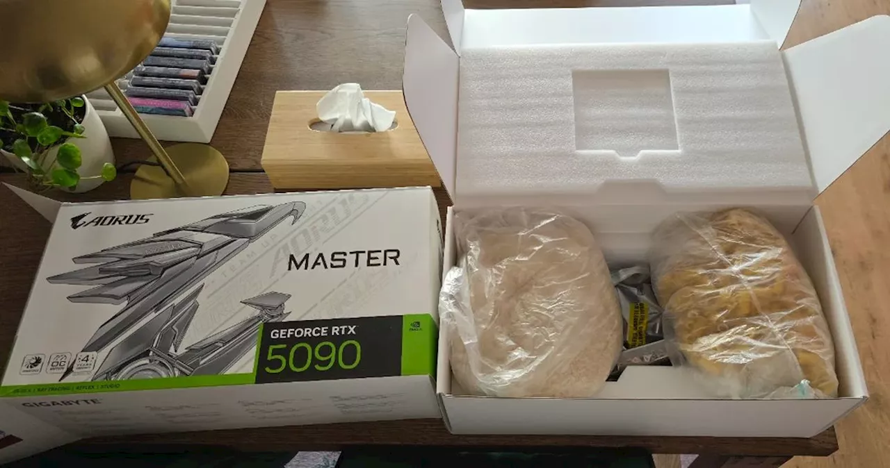Dutch Gamer Buys NVIDIA RTX 5090 On Amazon, Gets Pasta And Mystery GPU Instead