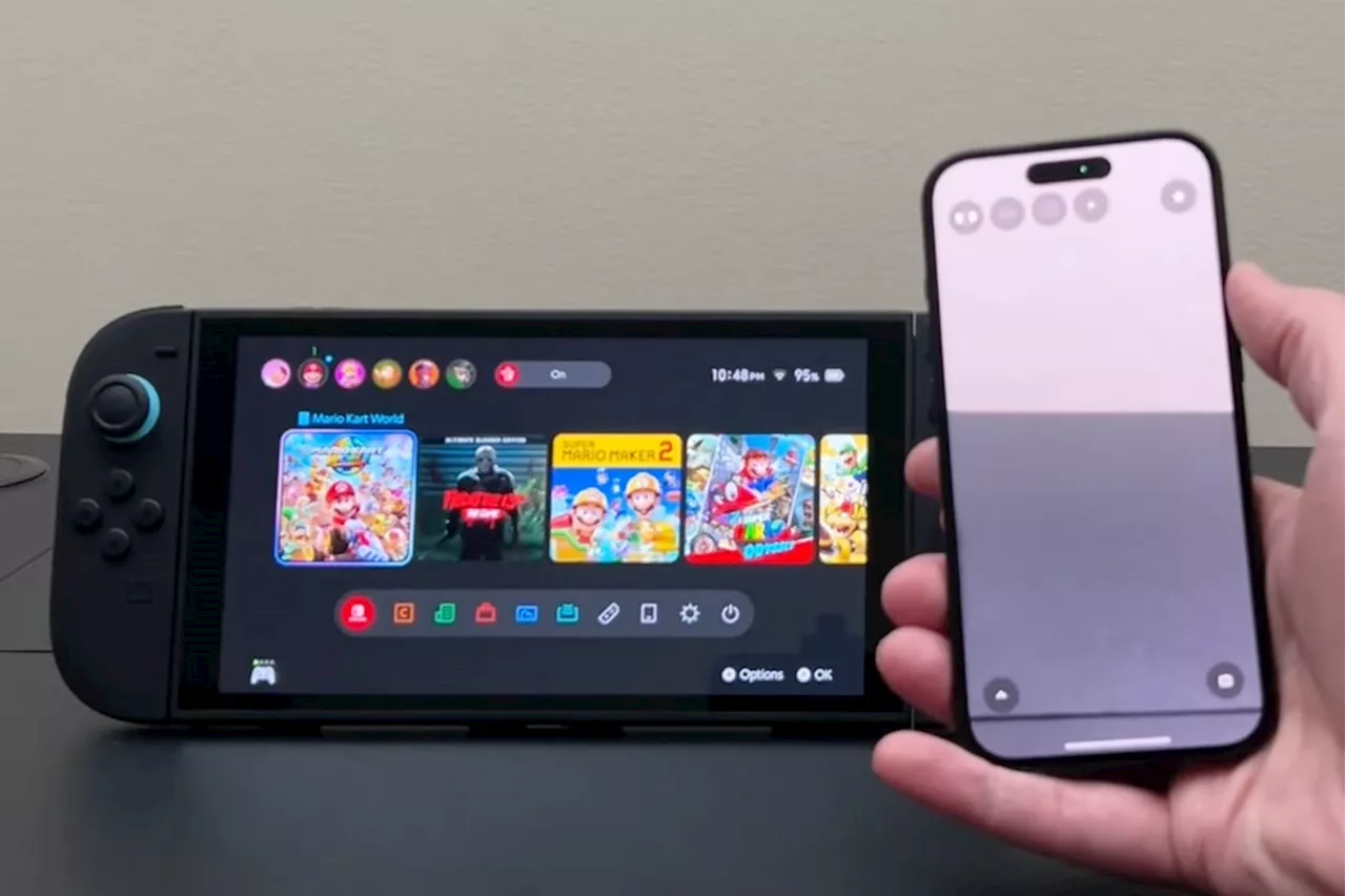 You Can Use An iPhone As A Makeshift Camera For The Nintendo Switch 2