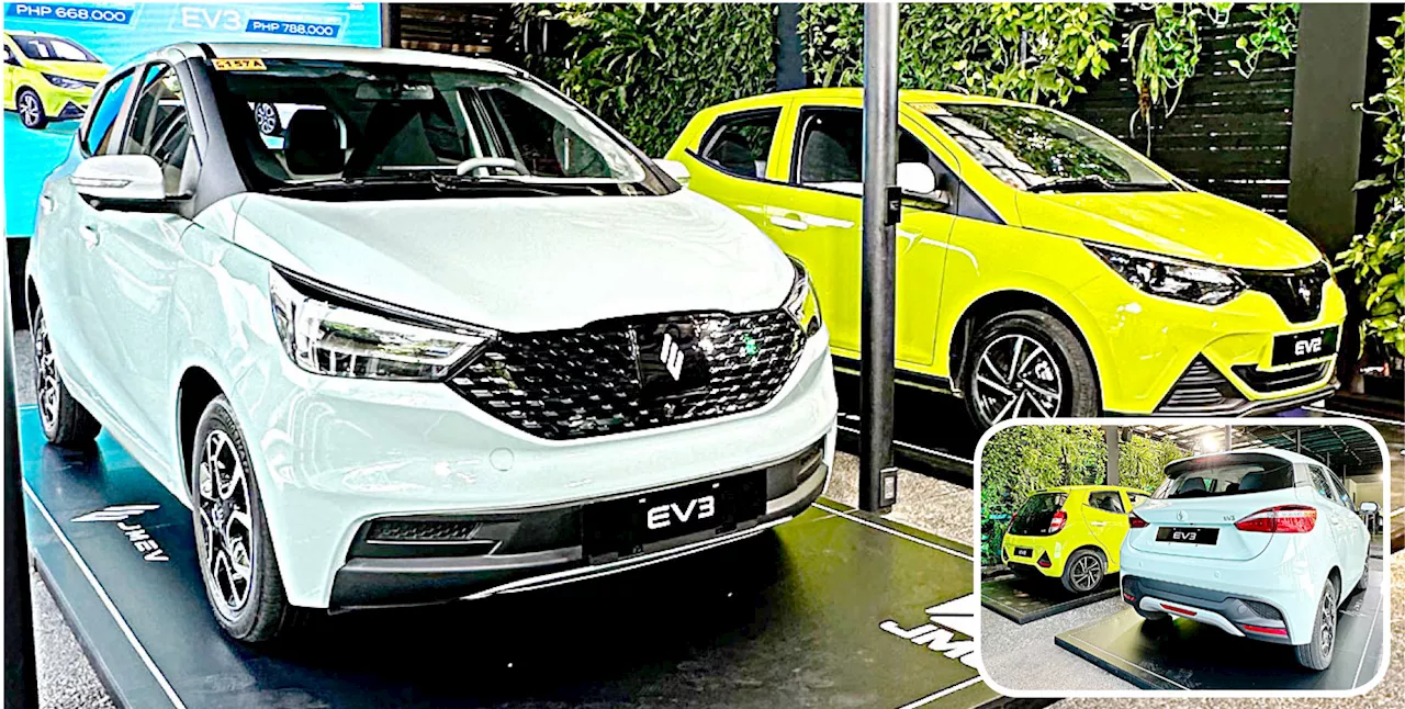 JMEV Kickstarts PH Entry Introducing two small models that mean big to the brand