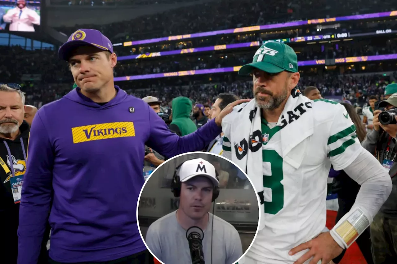 Vikings coach Kevin O'Connell reveals Aaron Rodgers conversations as QB lands in Pittsburgh