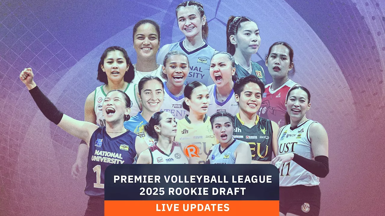 LIVE UPDATES: 2025 PVL Rookie Draft