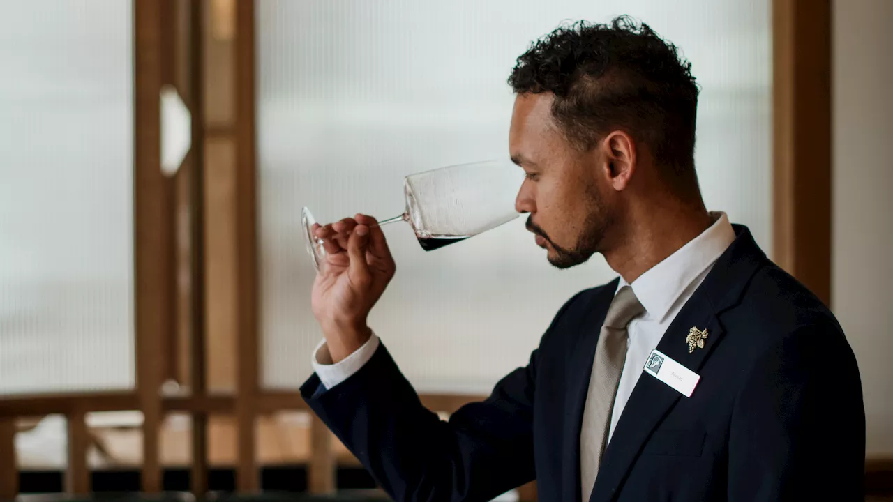 Alvezo Abrahams is rewriting the wine list