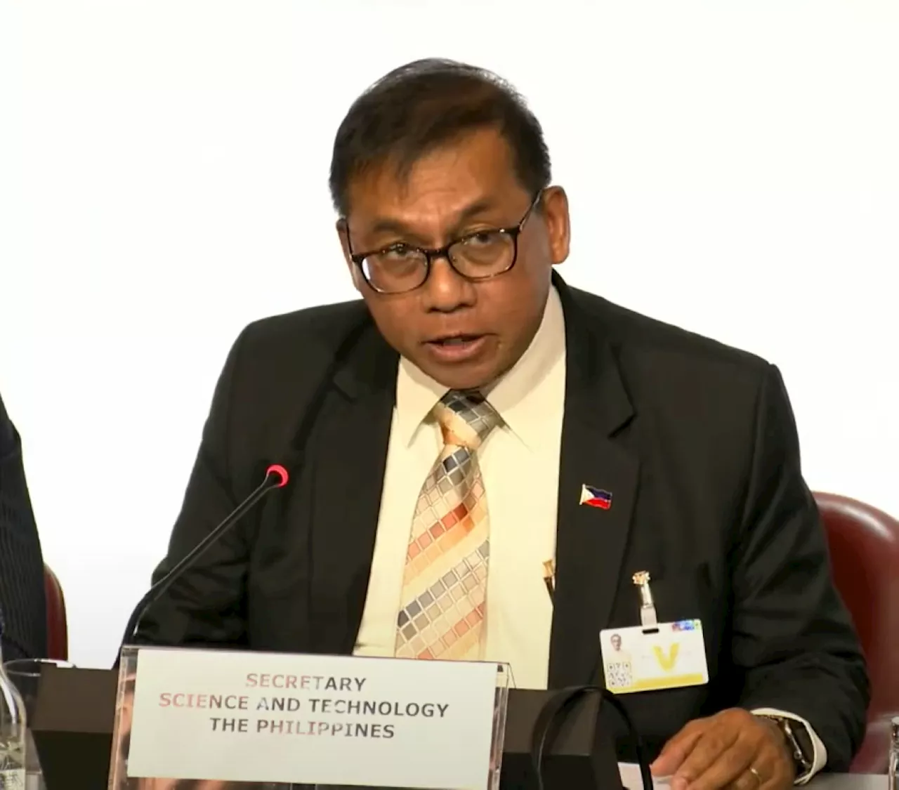DOST chief urges need for disaster risk reduction financing