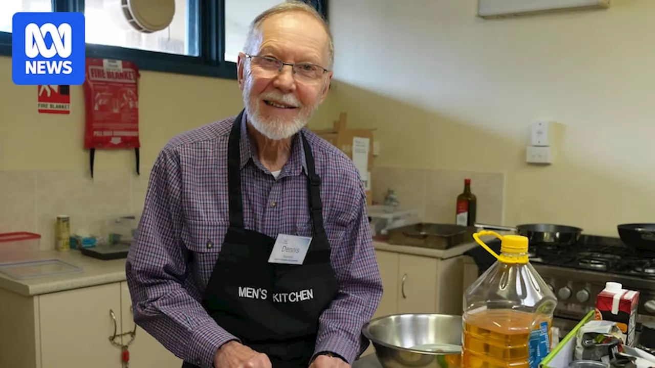 Canberra cooking class teaching older men kitchen skills with a side of social connection