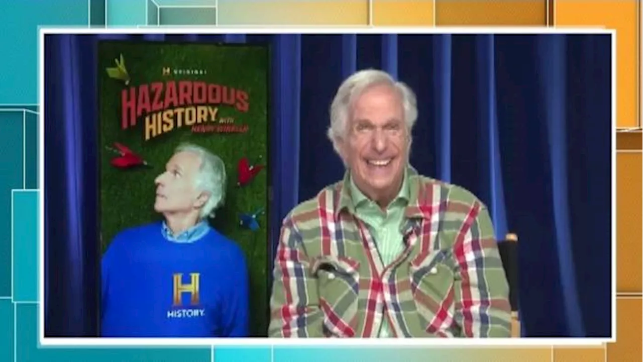Henry Winkler hosts “Hazardous History” about wild things that used to be normal in the past