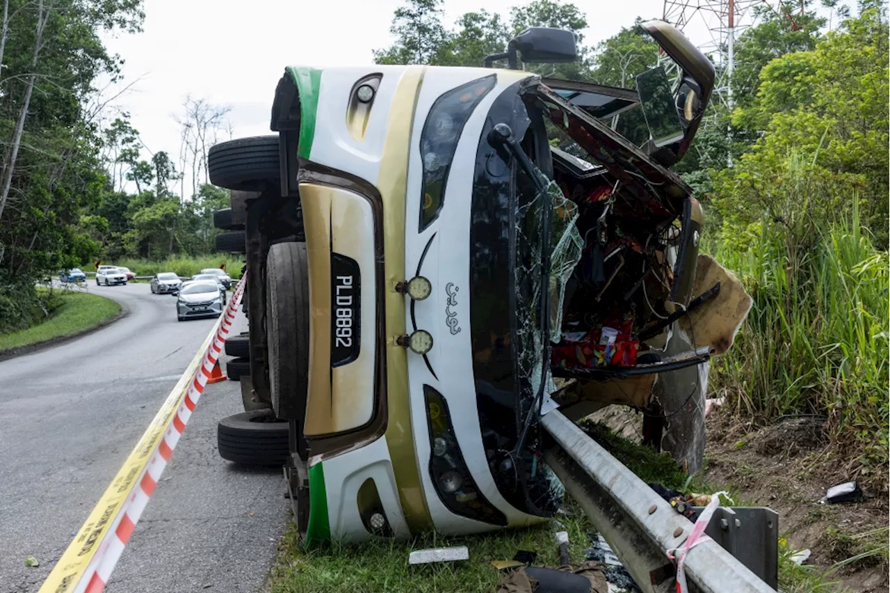 Malaysia grieves as UPSI bus crash in Gerik kills 15, echoing deadly FRU accident last month