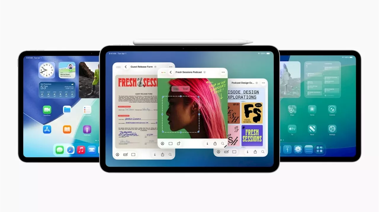 iPadOS 26 sees to easier productivity