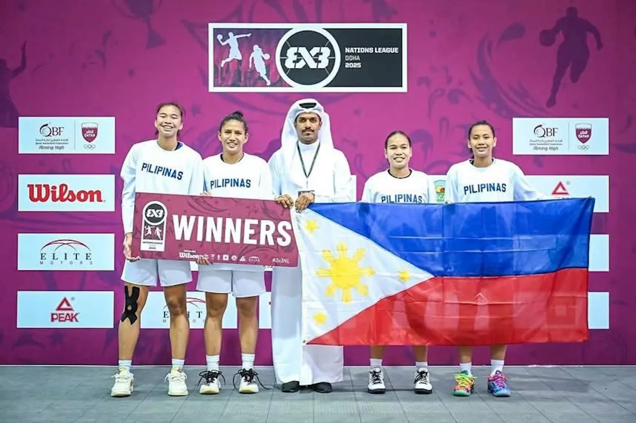 World Cup-bound Gilas 3×3 women jump to 14th in world rankings