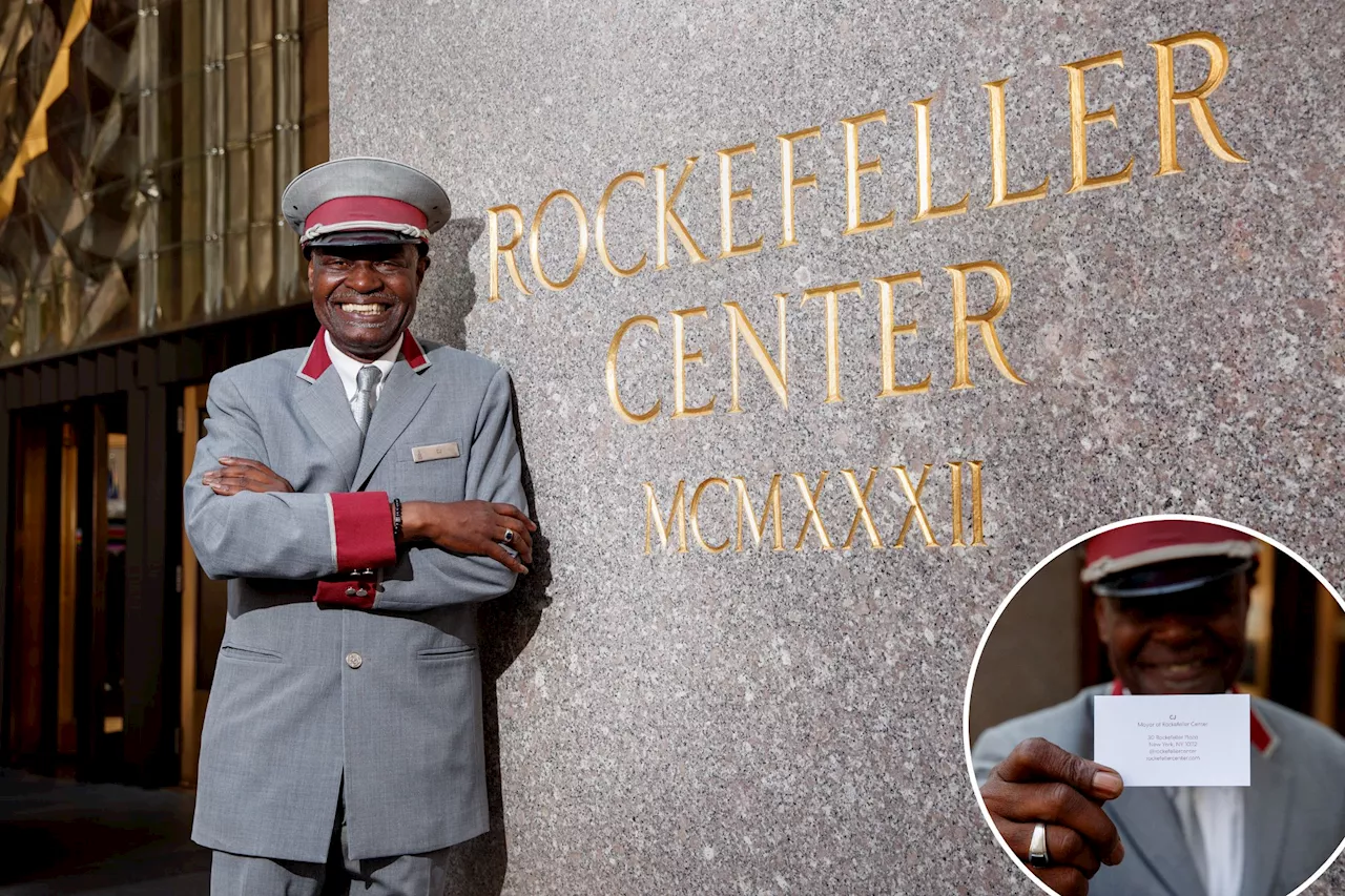 Meet the mayor of Rockefeller Center — yes, that's a real job title