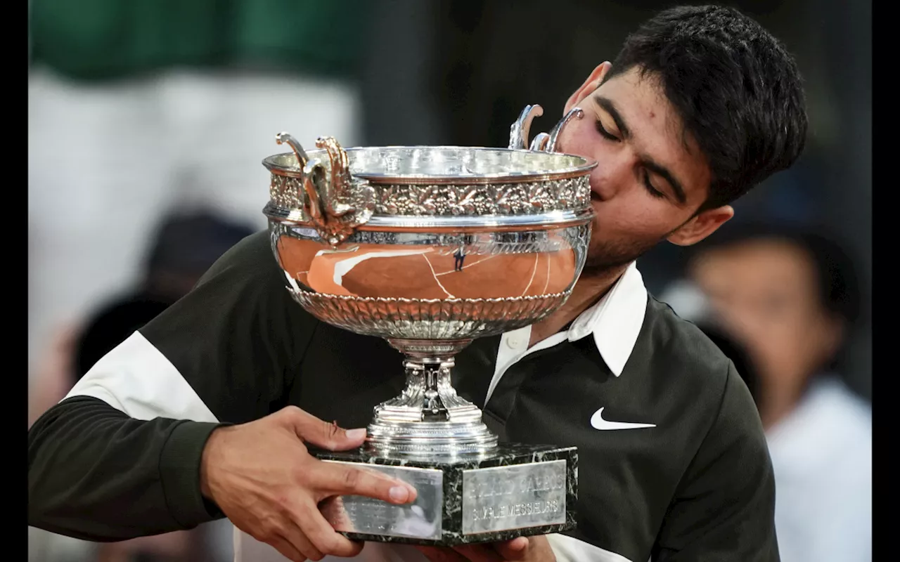 Alcaraz stuns Sinner in all-time great French Open final
