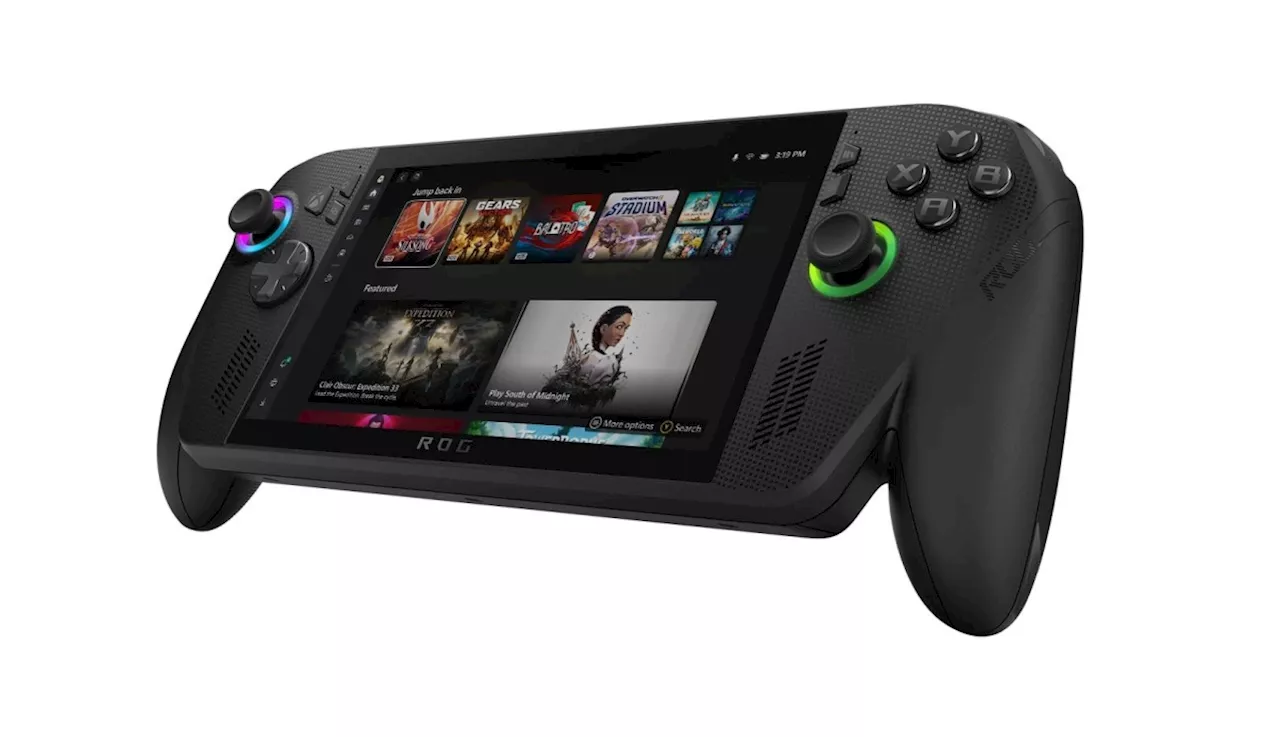 Microsoft unveils ROG Xbox Ally handheld video game devices