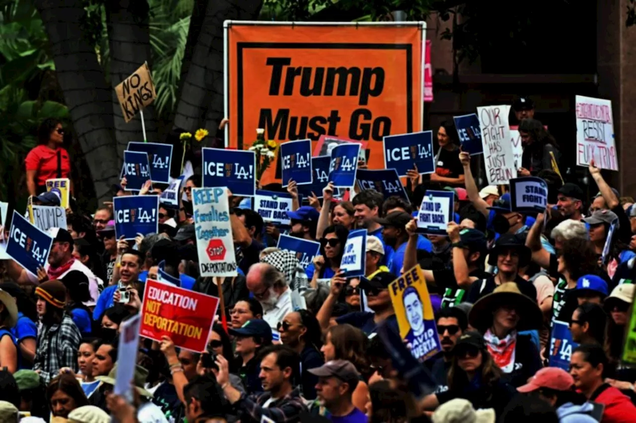 US deploys Marines to Los Angeles as Trump backs arrest of California governor