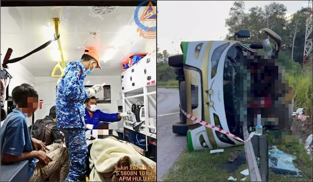 Survivors Recall Smelling ‘’Burning Smell’’ & Dangerous Driving Before Gerik Bus Crash