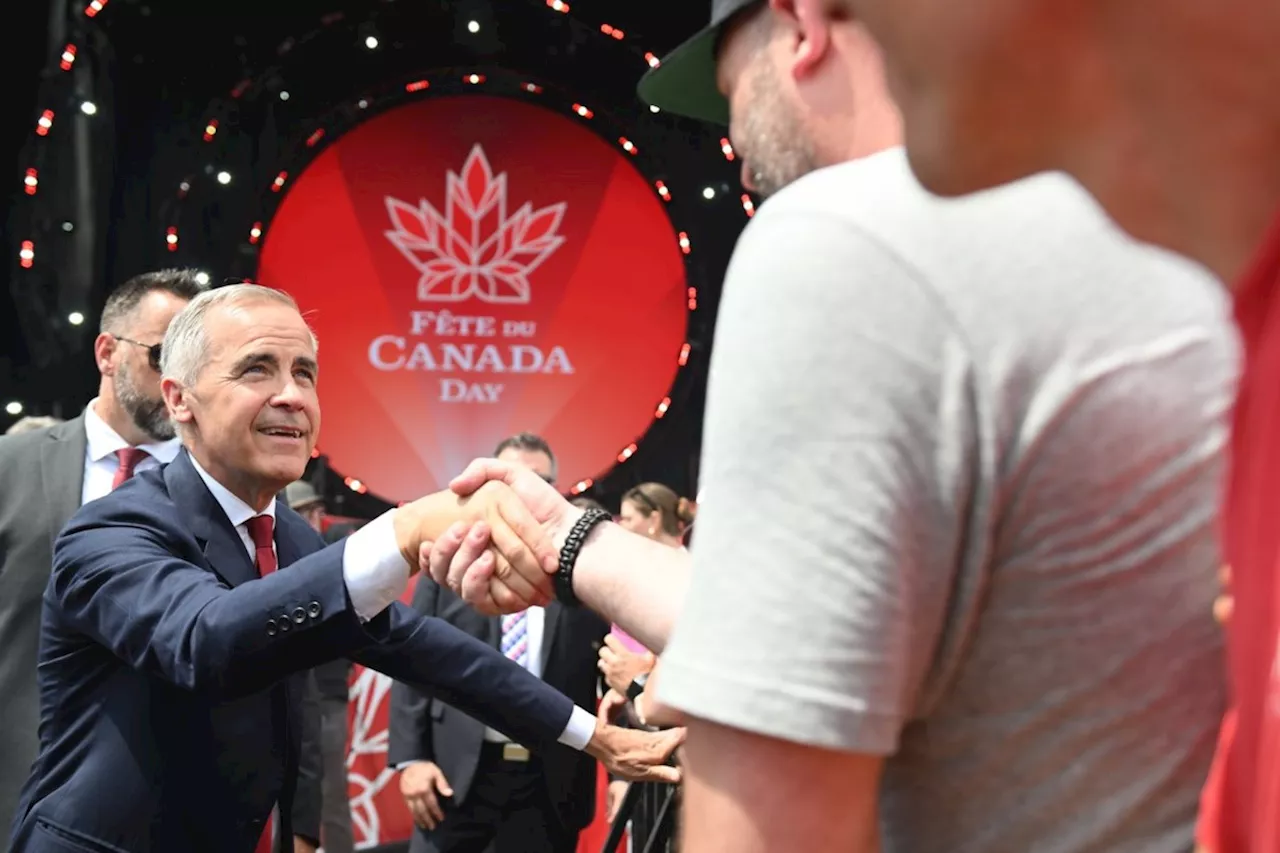 Carney says values being tested by attacks on democracy in Canada Day speech