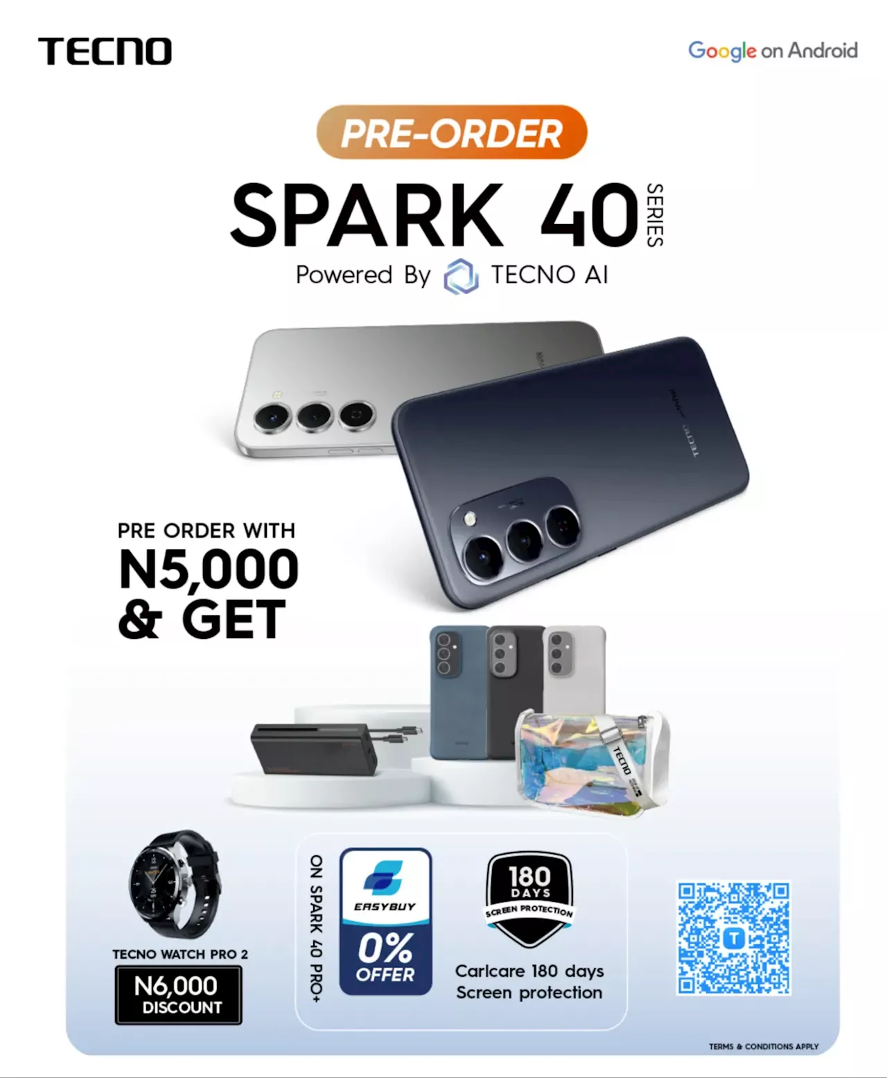 TECNO Spark 40 Series: The Slimmest Device is Coming—and the Pre-Order Starts Now