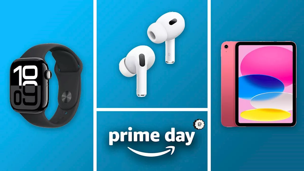 The best Prime Day Apple deals on iPads, AirPods, Apple Watches and more