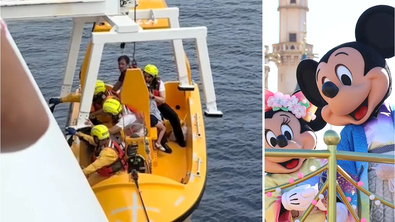 Skräckolycka på Disney-kryssning