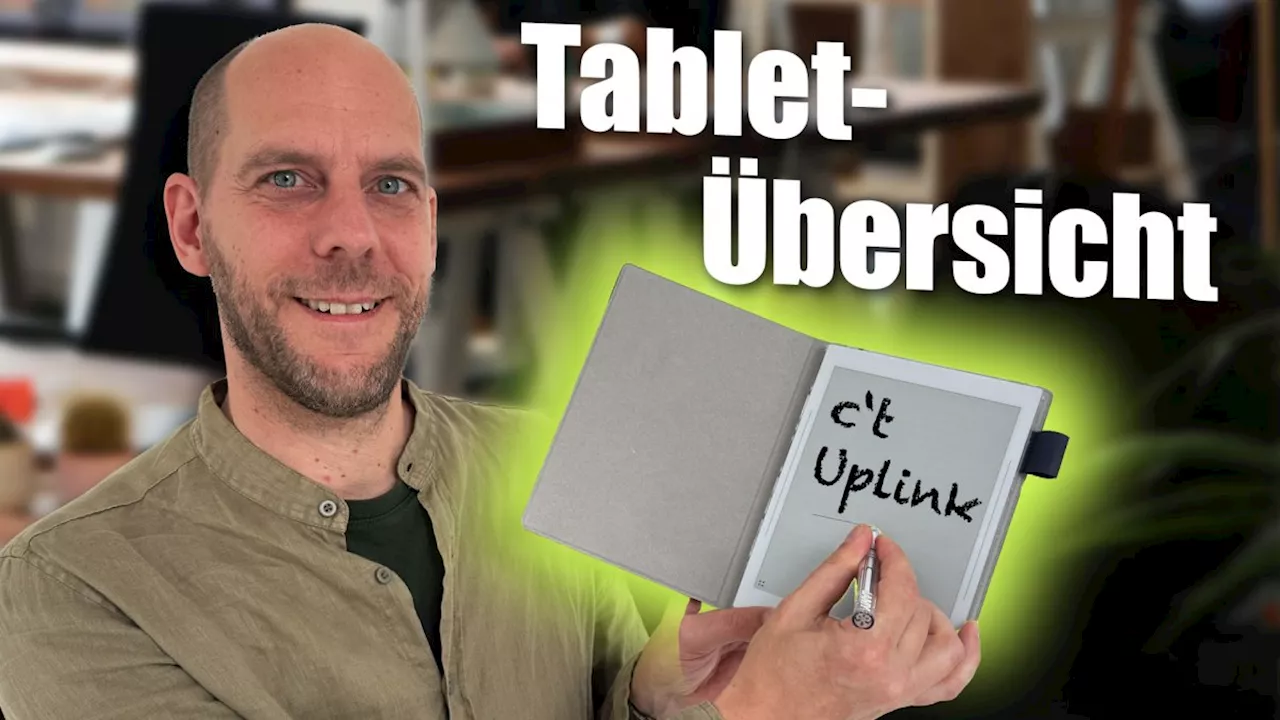 OLED, E-Ink, Tastatur, Stift – nützliche Vielfalt bei Tablets