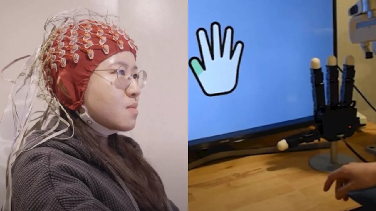World’s first robotic hand bends fingers using nothing but human thought