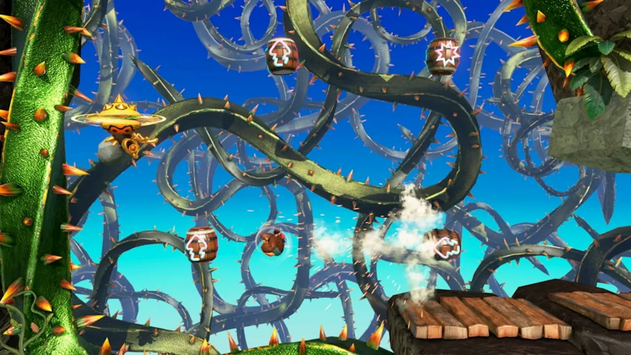 Donkey Kong Bananza Does The One Thing I've Wanted For Decades: Stickerbush Symphony And Bramble Blast Back To
