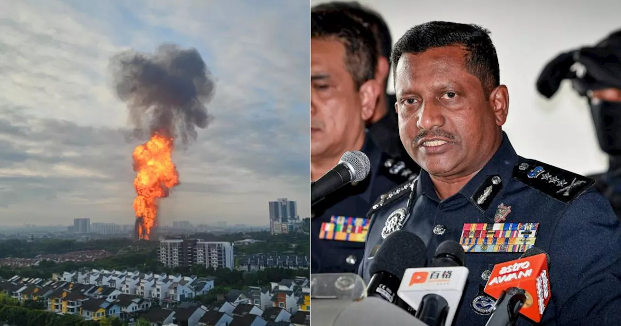 Putra Heights Pipeline Explosion Case Classified As NFA After Probe Finds No Negligence: Police