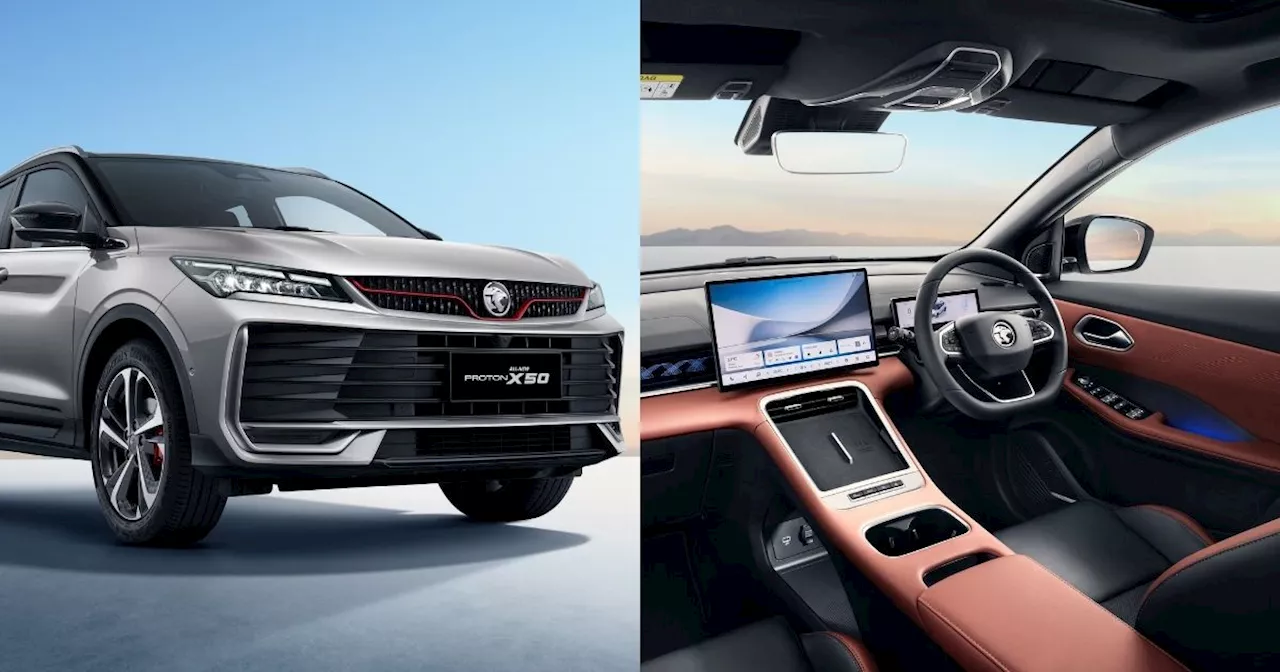 Sporty, Sleek, Spacious: The All-New Proton X50 Revealed