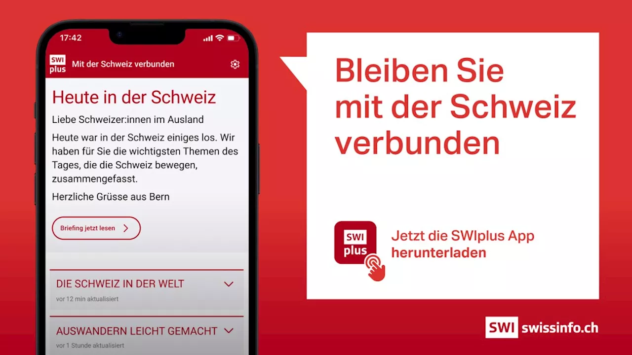 Die überarbeitete SWIplus App: Ihre zentrale Informationsquelle für die Schweiz