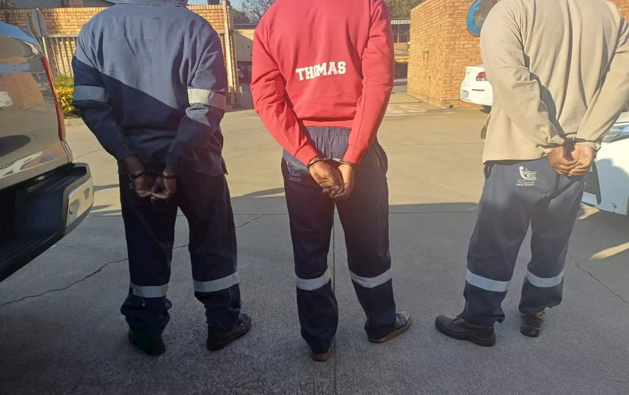 Three Tshwane Employees Arrested for R7 Million Transformer Theft