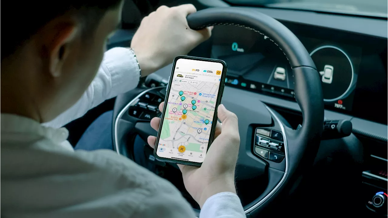 You can find DOE-registered EV charging stations on the Evro app