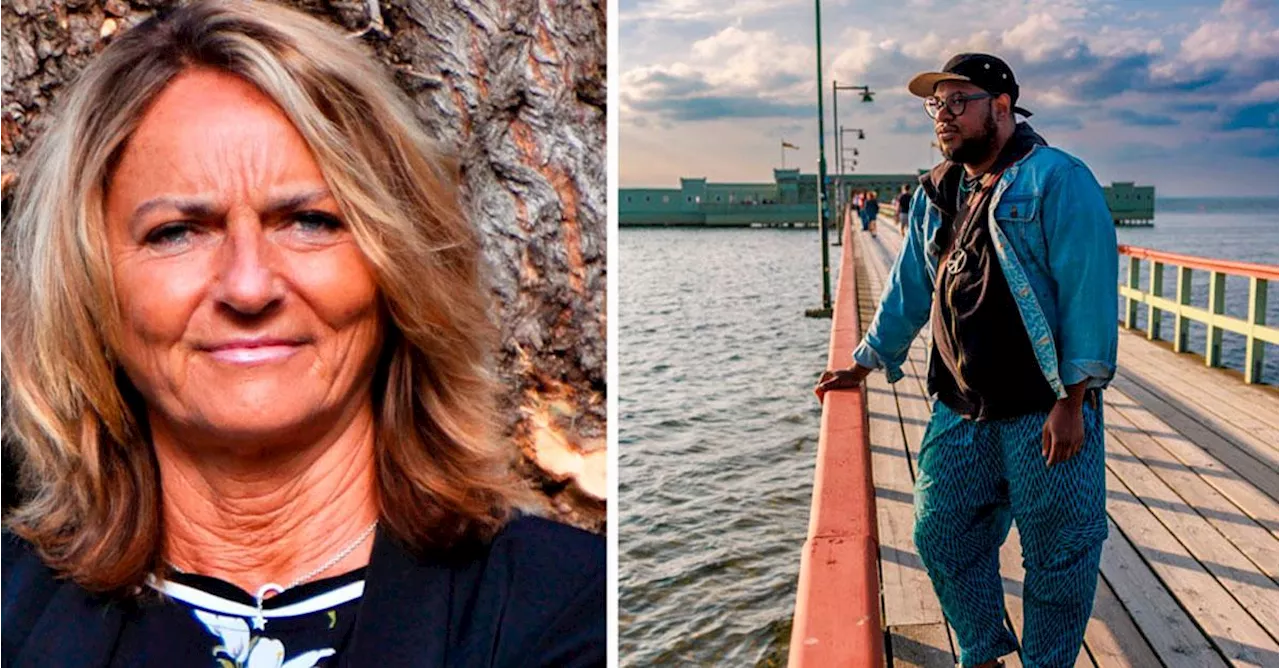 Queerdagen på kallbadhuset kapades av fluktande män