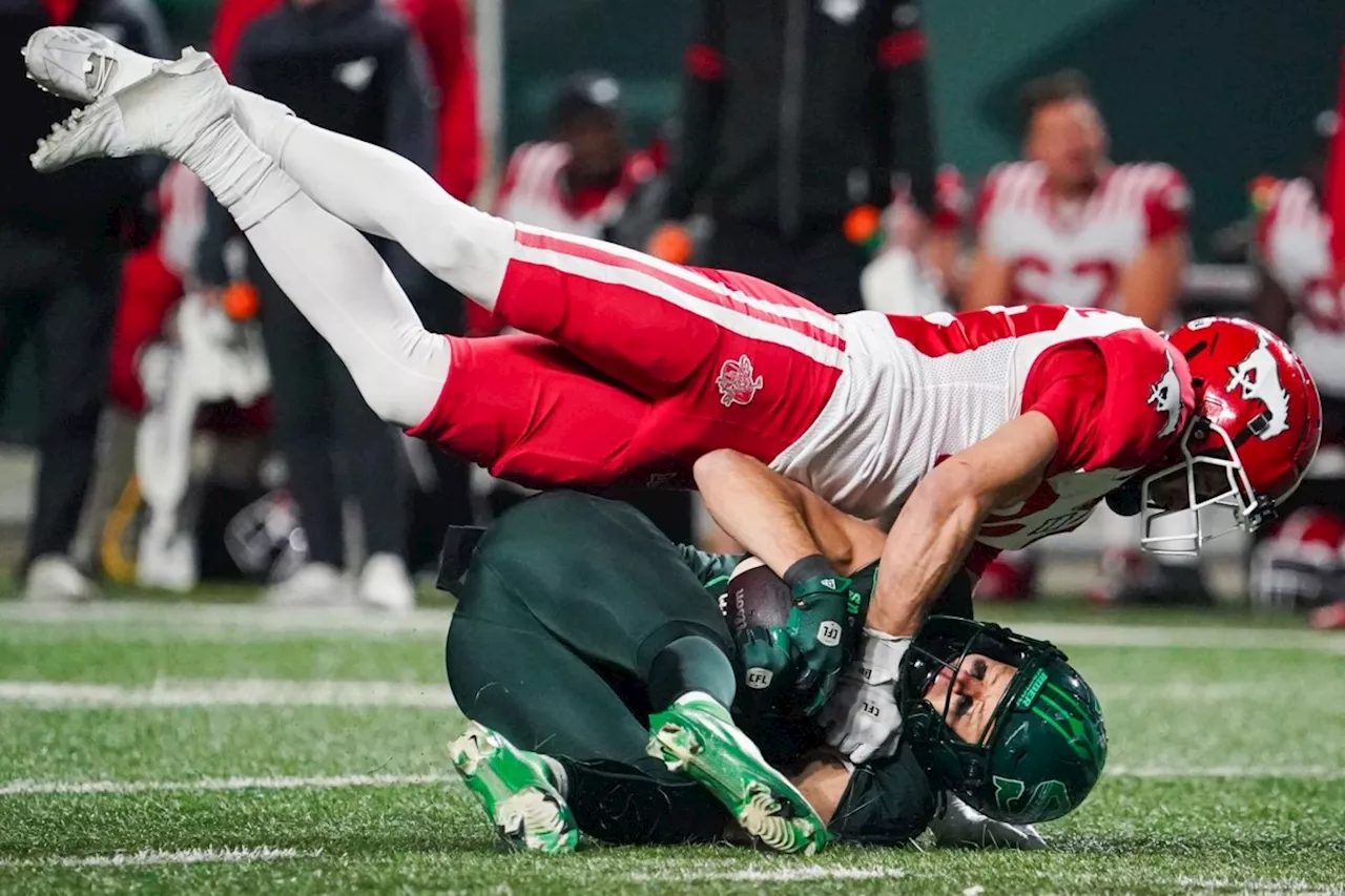 Top two teams in CFL West look to continue hot stars when Riders host Stampeders