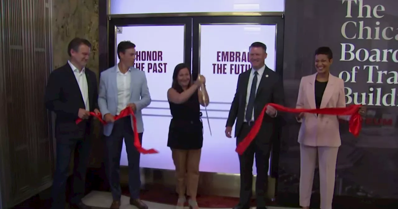 Ribbon cut for new Chicago Board of Trade Museum