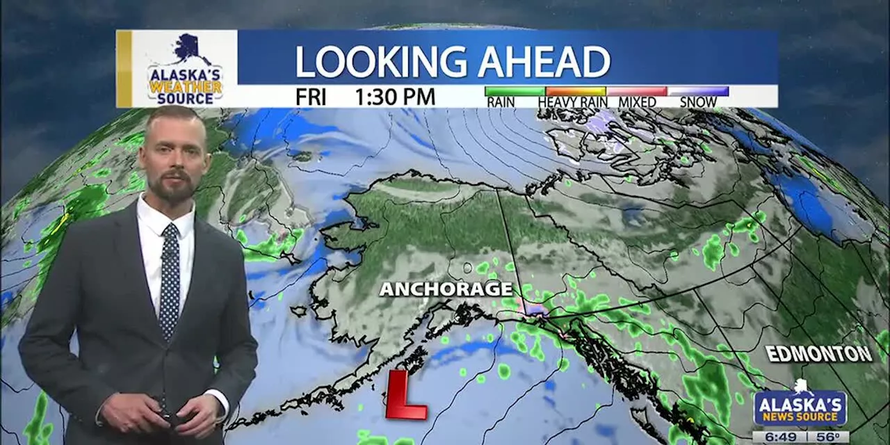 Record rain for Fairbanks, with heavy rain set to return to Southeast
