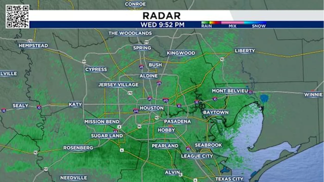 LIVE RADAR: Wednesday thunderstorms to present possible flood risk for Houston drivers