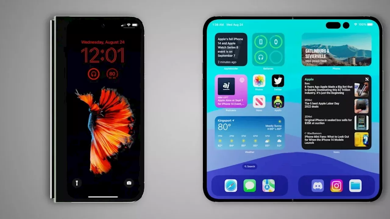 Apple's foldable iPhone may already be taking shape inside Samsung's factory